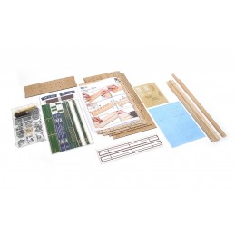 Buenos Aires Tram 1/24 OchCre Metal Wood Construction Kit OcCre 53011 - 19