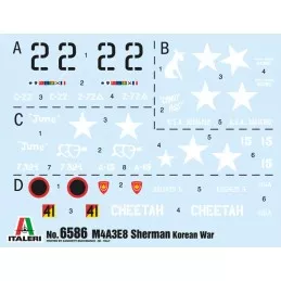Tank M4A3E8 Sherman "Korean War" 1/35 Italeri Italeri I6586 - 3