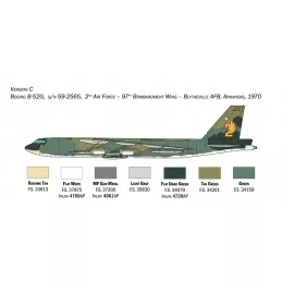 B-52G Stratofortress Start of production 1/72 Italeri Italeri I1451 - 6