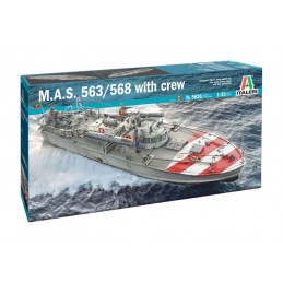 Boat M.A.S. 568 with Crew 1/35 Italeri Italeri I5626 - 2