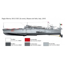 Boat M.A.S. 568 with Crew 1/35 Italeri Italeri I5626 - 5