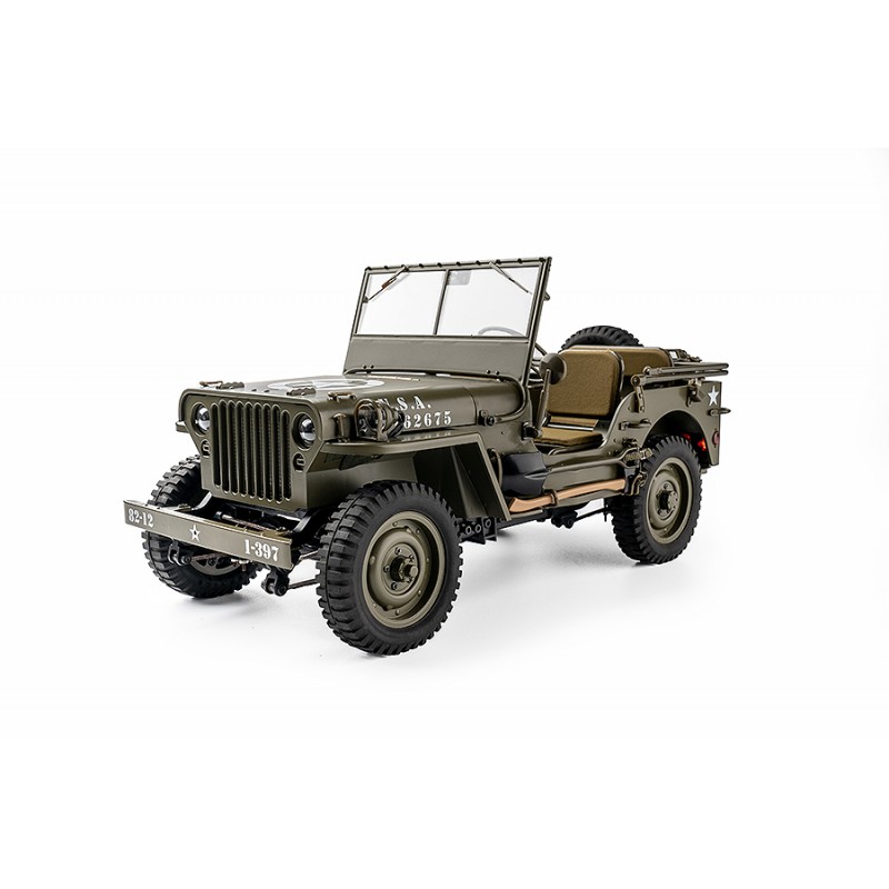 Jeep Willys 1941 MB Scaler 1/12 RTR Roc Hobby Roc Hobby ROC11201RTR - 1