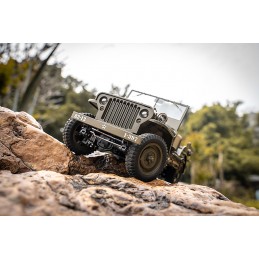 Jeep Willys 1941 MB Scaler 1/12 RTR Roc Hobby Roc Hobby ROC11201RTR - 5