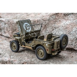 Jeep Willys 1941 MB Scaler 1/12 RTR Roc Hobby Roc Hobby ROC11201RTR - 10
