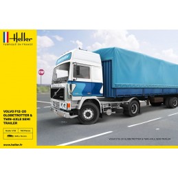 Volvo F12-20 Globetrotter & semi-trailer 1/32 Heller Heller 81703 - 2