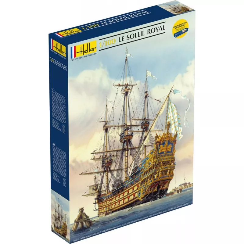 Boat Le Soleil Royal 1692 1/100 Heller Heller 80899 - 1