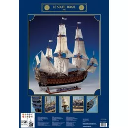 Boat Le Soleil Royal 1692 1/100 Heller Heller 80899 - 3