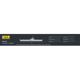 Aircraft carrier Foch 1965 1/400 Heller Heller HEL-81071 - 4