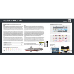 Aircraft carrier Charles de Gaulle 2001 1/400 Heller Heller HEL-81072 - 3