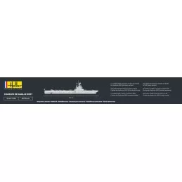 Aircraft carrier Charles de Gaulle 2001 1/400 Heller Heller HEL-81072 - 4