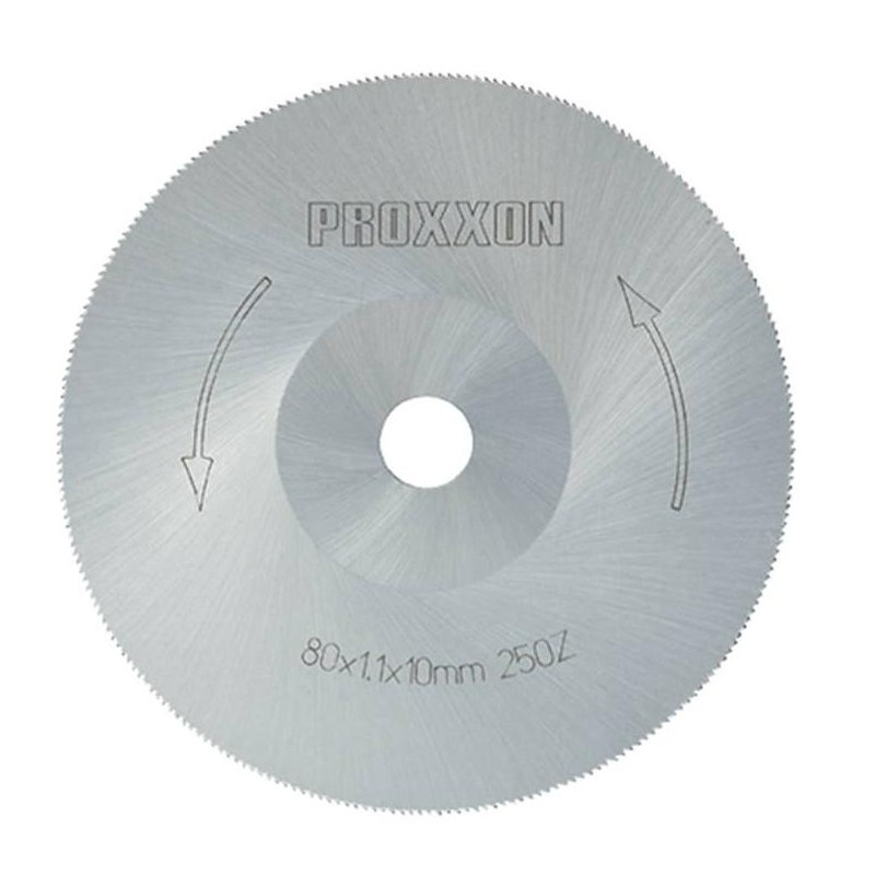 Special Steel Saw Blade (HSS) 80 mm, 250 Teeth Proxxon Proxxon PRX-28730 - 1