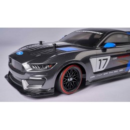 Drift wheels black / red 26mm 1/10 (4) Carson Carson 500900157 - 2