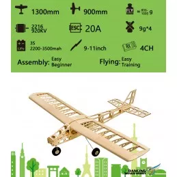 Cloud Dancer 1.30m T25 Kit balsa DW Hobby DW Hobby - Dancing Wings Hobby T2501 - 8