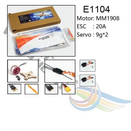 Lighting 1060 mm E11 flying wing EPP PNP DW Hobby Kit DW Hobby - Dancing Wings Hobby E1104 - 2