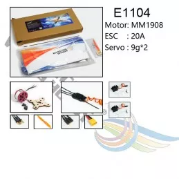 Lighting 1060mm E11 Aile volante EPP Kit PNP DW Hobby DW Hobby - Dancing Wings Hobby E1104 - 2