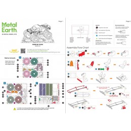 Monster Truck Metal Earth Metal Earth MMS216 - 5