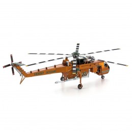 Iconix Sikorsky S-64 Skycrane Metal Earth Helicopter Metal Earth ICX211 - 4