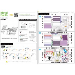 Iconix International Space Station Skycrane Metal Earth Metal Earth ICX140 - 7