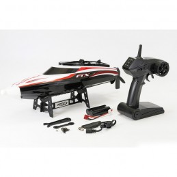 Bateau Black Vortex High Speed Racing Boat 2.4Ghz FTX FTX FTX0701 - 1