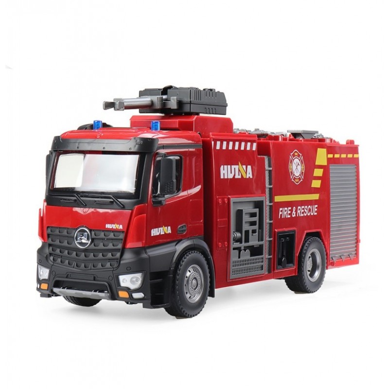 Camion de pompier lance incendie RC 1/14 2.4Ghz - HuiNa HuiNa Toys CY1562 - 1