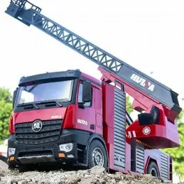 Camion de pompier grande échelle RC 1/14 2.4Ghz - HuiNa HuiNa Toys CY1561 - 4