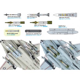 F-14A Tomcat Late (Catapult) 1/48 Tamiya aircraft Tamiya 61122 - 15
