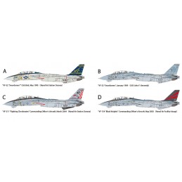 Avion F-14A Tomcat Late (Catapultage) 1/48 Tamiya Tamiya 61122 - 19