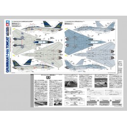 Avion F-14A Tomcat Late (Catapultage) 1/48 Tamiya Tamiya 61122 - 21
