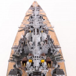 Kit German Battleship Bismarck 1/200 wooden boat Amati Amati 1614 - 3