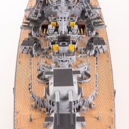 Kit German Battleship Bismarck 1/200 wooden boat Amati Amati 1614 - 4