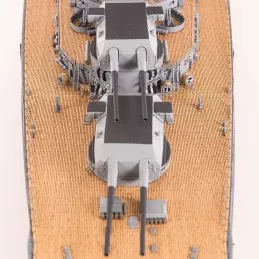 Kit Cuirassé Allemand Bismarck 1/200 bateau en bois Amati Amati 1614 - 5
