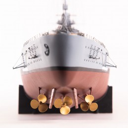 Kit German Battleship Bismarck 1/200 wooden boat Amati Amati 1614 - 7