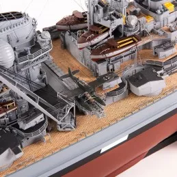 Kit Cuirassé Allemand Bismarck 1/200 bateau en bois Amati Amati 1614 - 10