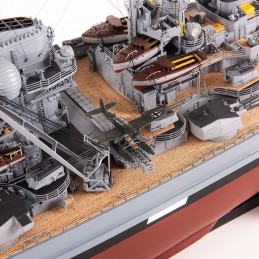 Kit German Battleship Bismarck 1/200 wooden boat Amati Amati 1614 - 10