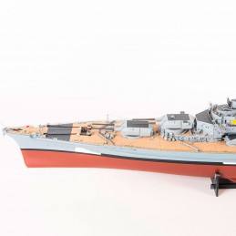 Kit Cuirassé Allemand Bismarck 1/200 bateau en bois Amati Amati 1614 - 11