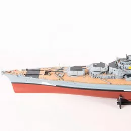 Kit Cuirassé Allemand Bismarck 1/200 bateau en bois Amati Amati 1614 - 11
