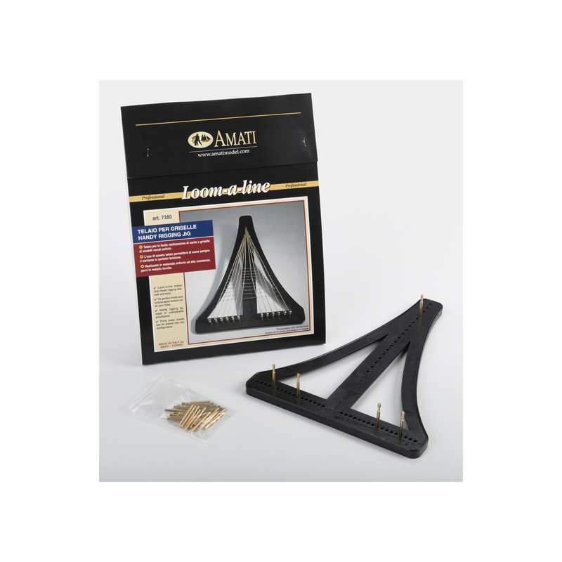 Gabarit pour fabrication de haubans Loom-a-line Amati Amati 7380 - 1