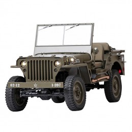 Jeep Willys 1941 MB Scaler 1/6 RTR Roc Hobby Roc Hobby ROC001RS - 1