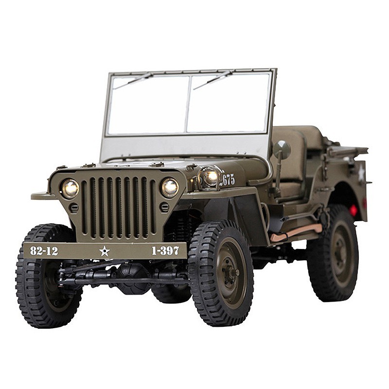Jeep Willys 1941 MB Scaler 1/6 RTR Roc Hobby Roc Hobby ROC001RS - 1