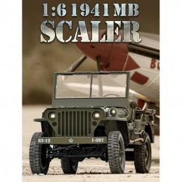 Jeep Willys 1941 MB Scaler 1/6 RTR Roc Hobby Roc Hobby ROC001RS - 9