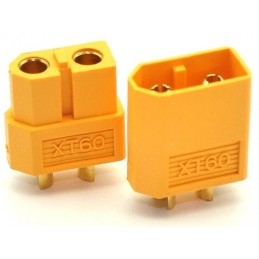 Prises XT60 x1 paire DYS 8304 - 1