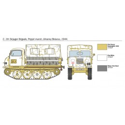 Steyr RSO/01 vehicle and German Soldiers 1/35 Italeri Italeri I6549 - 6