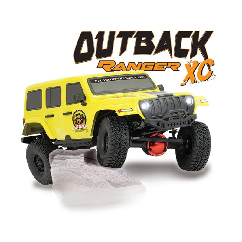 Outback Fury XC Crawler 4WD Jaune 1/16 RTR FTX FTX FTX5592Y - 1