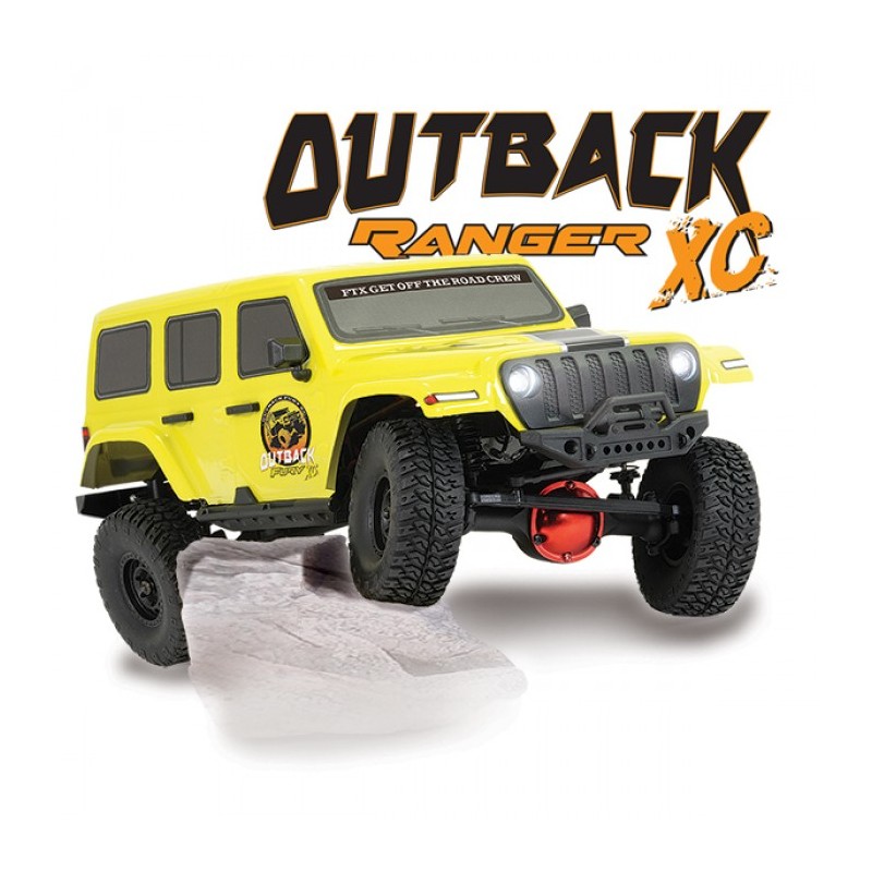 Outback Fury XC Crawler 4WD Yellow 1/16 RTR FTX FTX FTX5592Y - 1