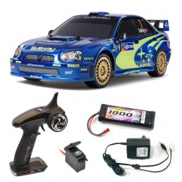 Subaru Impreza Mexico 04 TT01E Kit RTR Combo Tamiya Tamiya 47372L - 1