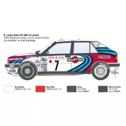 Lancia Delta HF Integrale 1/12 Italeri Italeri I4709 - 6