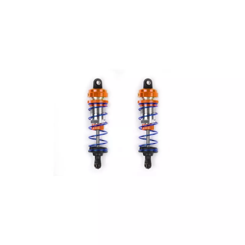 Orange aluminum shock absorbers 95mm (2) T2M T2M T422550O - 1