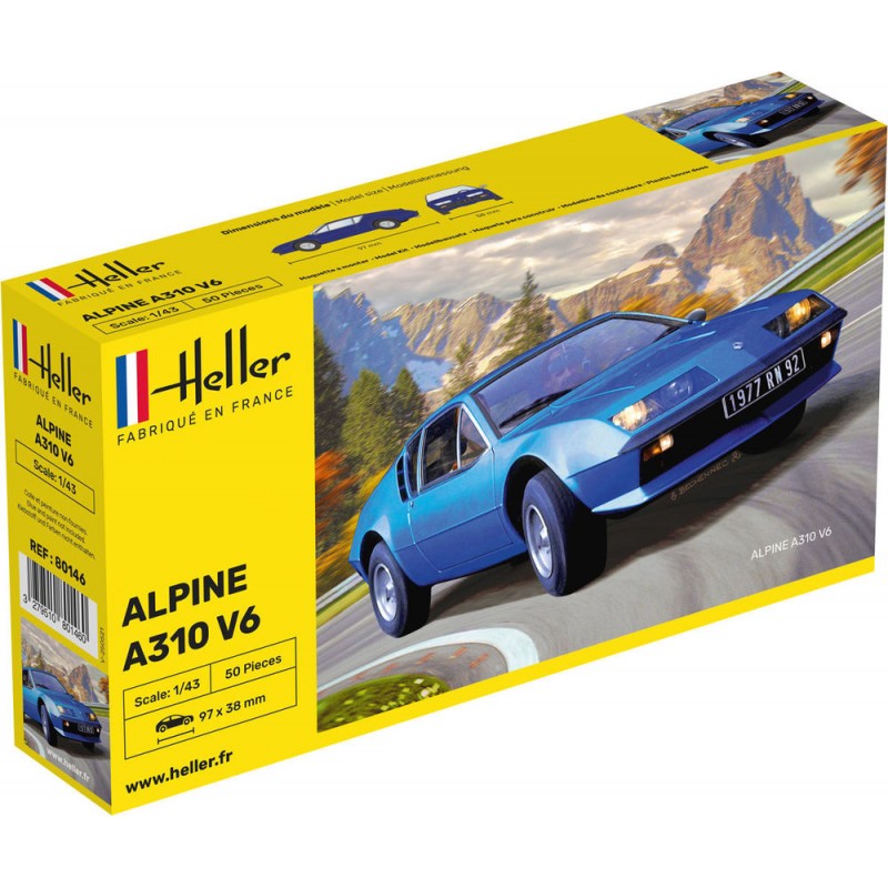 Alpine A310 V6 1/43 Heller Heller HEL-80146 - 1