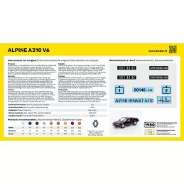 Alpine A310 V6 1/43 Heller Heller 80146 - 3