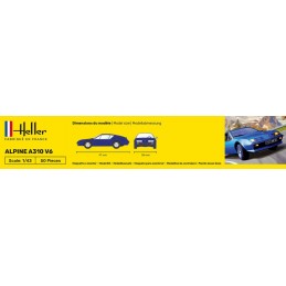 Alpine A310 V6 1/43 Heller Heller HEL-80146 - 4